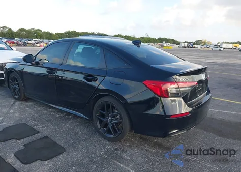 2022 Honda Civic Sport z USA, uszkodzony, nr VIN 2HGFE2F53NH569990